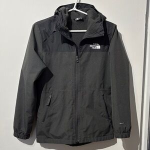 The North Face Charcoal Gray Hooded Jacket
